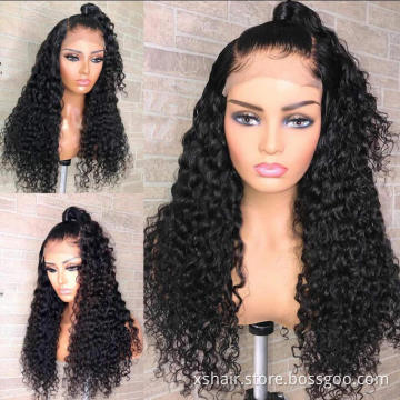 Popular Design Black Woman Double Sided Color Brazilian Bob Blonde 613 Human Hair Wig 360 Full Lace